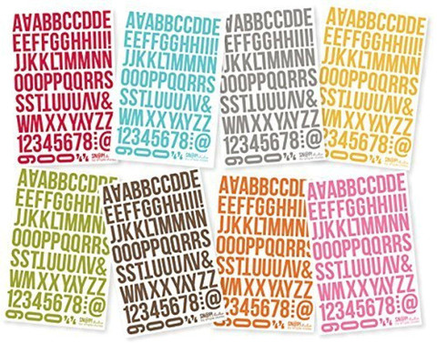 Sn@p Stickers: Letters