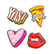 Patch Stickers: Modern Pop Pizza -tarrapakkaus