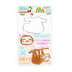 Cheeky Modern Pop stamps & dies: Sloth -setti
