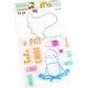 Cheeky Modern Pop stamps & dies: Chill Pill -setti
