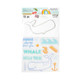 Cheeky Modern Pop stamps & dies: Whale -setti