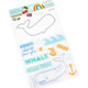 Cheeky Modern Pop stamps & dies: Whale -setti