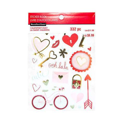 Recollections Valentine's Day -tarrakirja