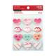 Layered Stickers Valentine: Hearts & Lips  -tarrat