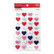 Valentine Puffy Stickers: Conversational Hearts