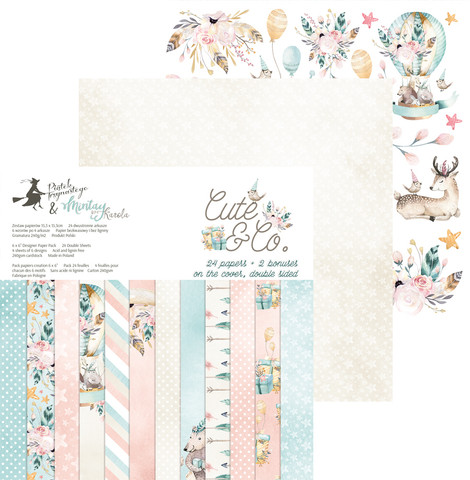 Cute & Co 6x6 - paperikokoelma