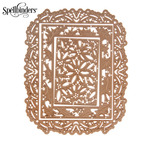 Card Creator: Holly and Poinsettia - stanssisetti 