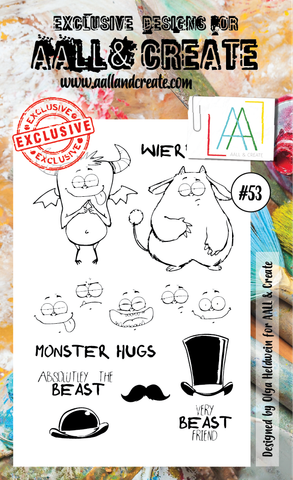 Aall & Create: Monster Hugs #53 - leimasinsetti