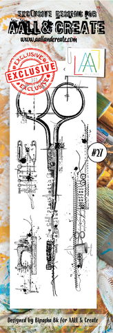 Aall & Create: Plays with Scissors  #27 - leimasinsetti