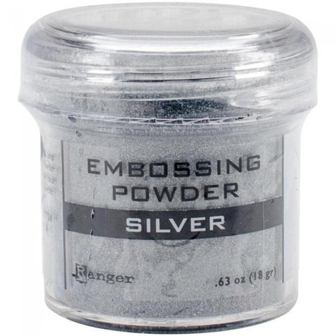 Ranger Embossing Powder: Silver 34ml