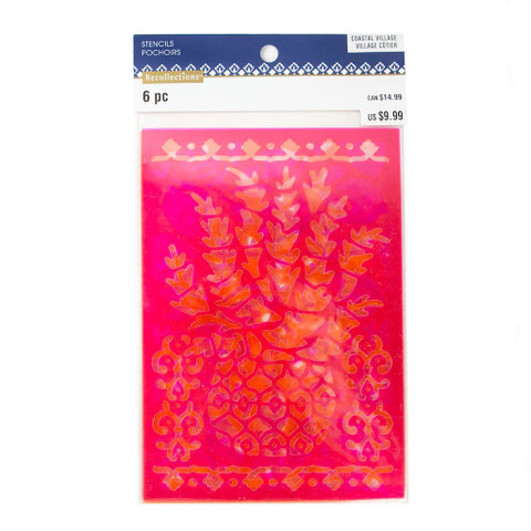 Coastal Village Stencils 2 - sabluunapakkaus