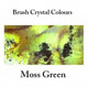 Brusho Crystal Colors -  Moss Green 15g
