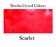 Brusho Crystal Colors -  Scarlet 15g