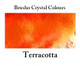 Brusho Crystal Colors -  Terracotta 15g