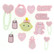 Dress It Up: Baby Girl  -nappipakkaus