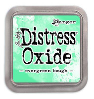 Distress Ink Oxide: Evergreen Bough  -mustetyyny