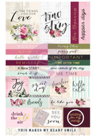 Prima Marketing: Misty Rose Ephemera & Stickers 2