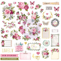 Prima Marketing: Misty Rose Ephemera & Stickers 2