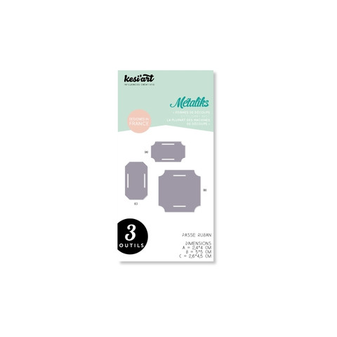 Metaliks:Pass-Tape Labels - stanssisetti