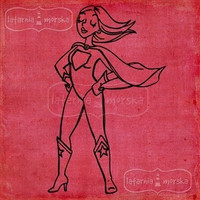 Latarnia Morska: Superwoman - unmounted leimasin