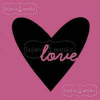 Latarnia Morska:  Love Heart - unmounted leimasin