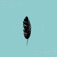 Latarnia Morska:  Feather Small - unmounted leimasin