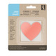 Inkadinkado Stamp Carving Surface:  Heart