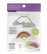 Recollections Glitzy stamps & dies: Rainbow -setti