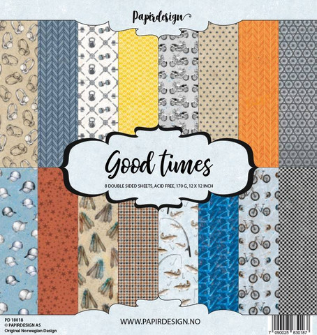 Papirdesign: Good Times 12x12 paperikokoelma