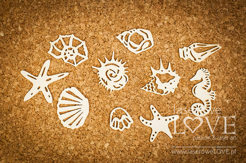 Di Mare Shells  -chipboardpakkaus