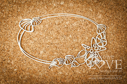 Ocean Adventure: Shells Frame  -chipboardpakkaus