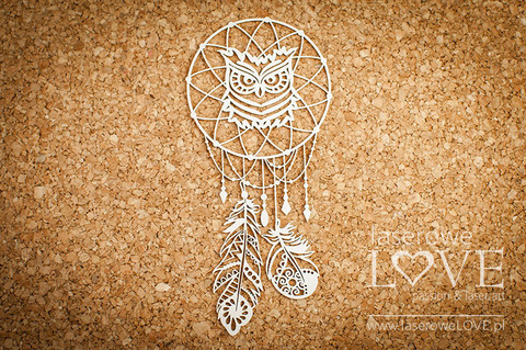 Indiana: Dreamcatcher Owl  -chipboardpakkaus