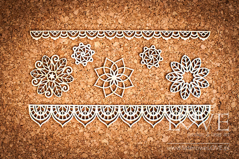 Indiana: Ornaments  -chipboardpakkaus