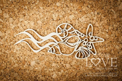 Ocean Adventure: Shell Ornaments  -chipboardpakkaus