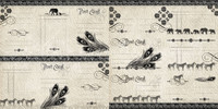 Kaleidoscope Ephemera Cards - koristepakkaus