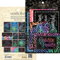 Kaleidoscope Ephemera Cards - koristepakkaus