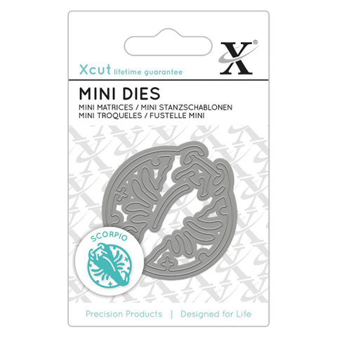Xcut Zodiac Sign Mini Die:  Scorpio (Scorpioni) - stanssi
