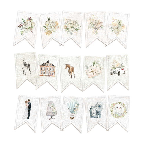 Truly Yours Die Cut Garland -koristepakkaus
