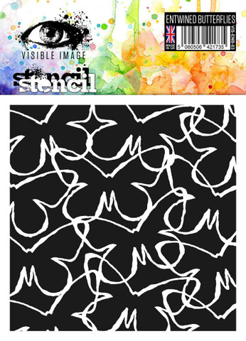 Visible Image: Entwined Butterflies 6x6 - sabluuna 