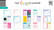 MAMBI The Happy Planner Journaling (flip) Stickers - Productivity
