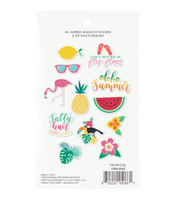 Park Lane Paperie Jumbo Washi Stickers: Tropical 