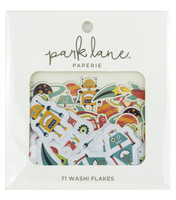 Park Lane Paperie Washi Flakes Stickers: Robots & Rockets