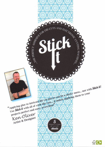 Stick IT: Adhensive sheets A4 for die cutting