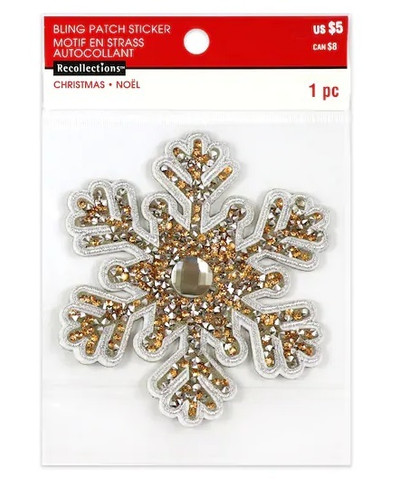 Recollections: Snowflake Sticker Patch   -tarrapakkaus
