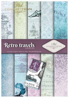 ITD Collection: Retro Travels A4- paperikokoelma