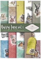 ITD Collection: Happy Farm #1 A4- paperikokoelma