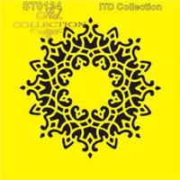ITD Collection: Snowflake Wreath 6x6   - sabluuna