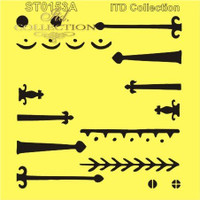 ITD Collection: Bolts, nails & hinges #3  6x6   - sabluuna