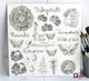 13arts Chipboard : Unforgettable 12x12   - chipboardkuvioarkki