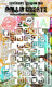 Aall & Create STENCIL: Weathered Tiles  #59 - sabluuna
